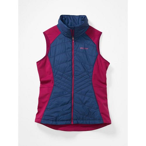 Marmot Variant Hybrid Jackets - Womens Vest Red CA319845 Canada